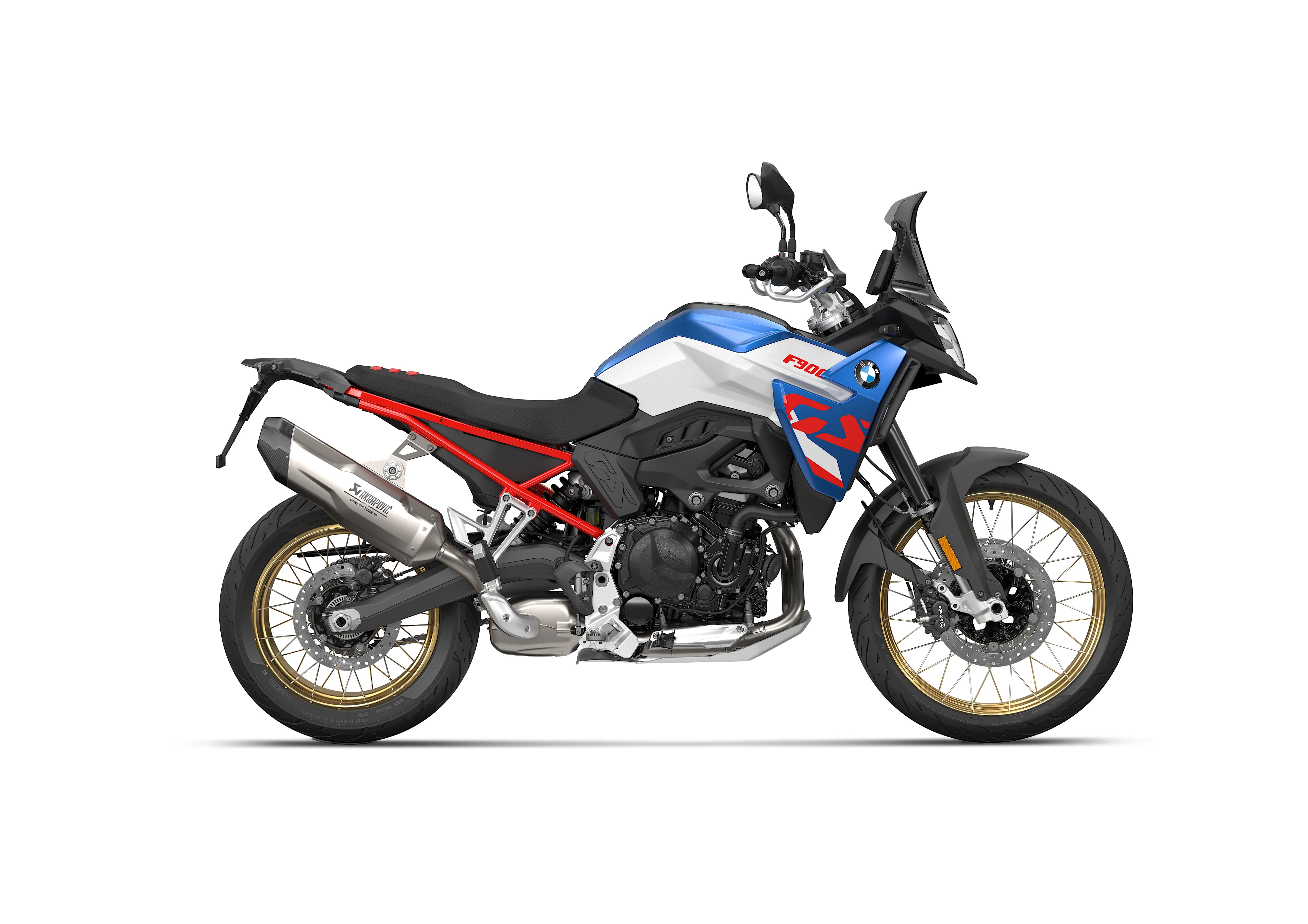 2026 BMW F 900 GS GS Trophy right-side profile on a white background